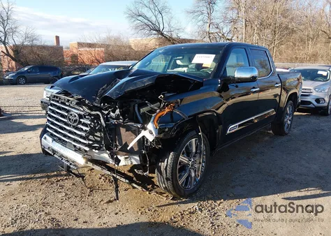 2023 Toyota Tundra Hybrid Capstone from USA, damaged, VIN 5TFVC5DB2PX017003